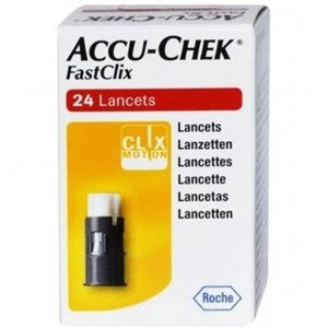 Ланцеты Accu-Chek Fastclix (24 ланцета)