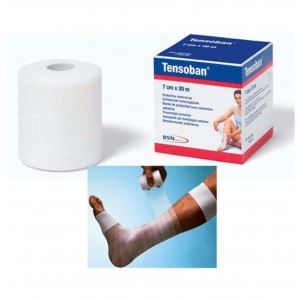 Адгезивный бинт Tensoban Adhesive Bandage Protector (1 шт. 20 M X 7 Cm)