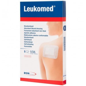 Leukomed - стерильный клейкий адгезивный коврик (5 штук 15 см X 8 см)