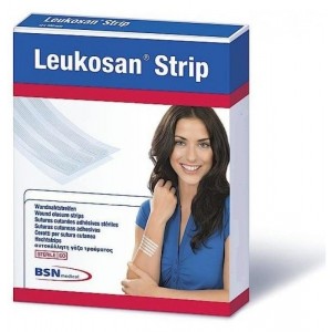 Leukosan Strip - стерильный кожный шов (полоса 100 мм X 6 мм 20 полос)