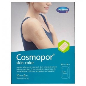 Cosmopor Skin Color - стерильная кожная лента (5 шт. 7,2 см X 5 см)