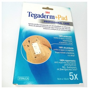 Стерильная повязка Tegaderm Pad 5 шт, 10 см x 9 см. - 3M