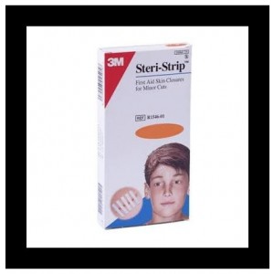 3M Nexcare Steri Strip, стерильный кожный шов, 102 мм x 6 мм 10 полосок. - 3M