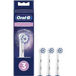 Перезаряжаемая электрическая зубная щетка - Oral-B Sensitive Clean (пополнение 3 шт.)