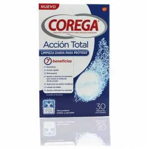Corega Total Action Cleaner - очистка зубных протезов (36 таблеток)