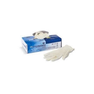 Латексные перчатки Alvita Latex Gloves Powder S
