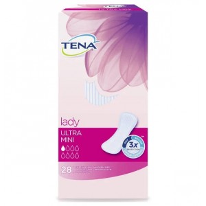 Впитывающие подушечки при легком недержании мочи - Tena Discreet Ultra Mini (28 шт.)