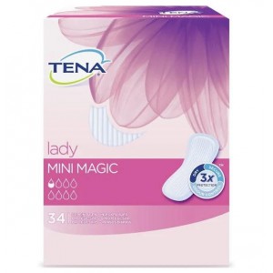 Впитывающие подушечки при легком недержании мочи - Tena Discreet Mini Magic (34 шт.)