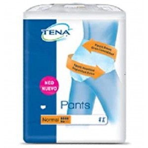 Впитывающие подушечки при недержании мочи - Tena Pants Normal (10 штук среднего размера)