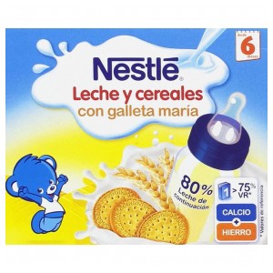 Nestle Papilla Готовое к употреблению печенье (2 контейнера по 250 мл)