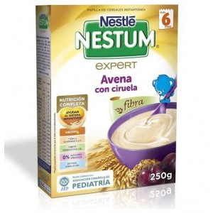 Nestle Nestum Овсяная каша со сливами (1 упаковка 250 г)