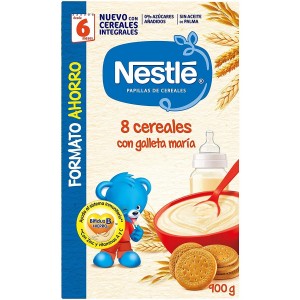 Nestle Papilla 8 Зерно Galleta Maria (2 пакета по 900 г)