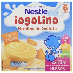 Nestle Yogolino Cookie Custard (4 тубы по 100 г)