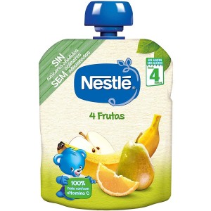 Nestle Naturnes 4 Fruits (1 упаковка 90 г)