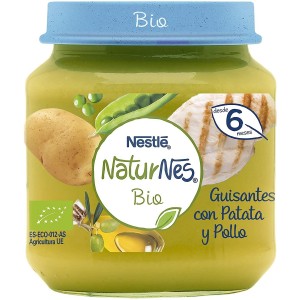 Naturnes Bio Горох с картофелем и курицей (1 упаковка 190 г)