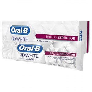 Зубная паста Oral-B 3Dwhite Luxe Соблазнительный блеск (1 бутылка 75 мл)