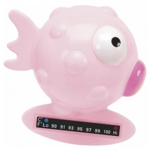 Термометр для ванны "Розовая рыбка
