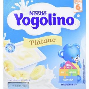 Nestle Yogolino (4 упаковки по 100 г со вкусом банана)