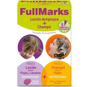 Fullmarks Anti Lice & Nits Shampoo + Lotion - Педикулицид (1 бутылка 100 мл + 1 бутылка 150 мл в комплекте)