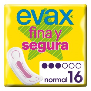 Прокладки для женской гигиены - Evax тонкие и безопасные (обычные 16 штук)