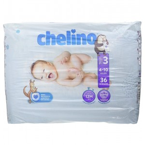 Подгузники для новорожденных - Chelino Fashion & Love (T- 3 (4 - 10 кг) 36 подгузников)