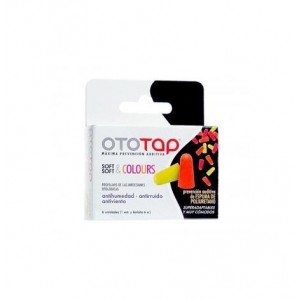 Полиуретановые затычки для ушей - Ototap Soft & Colours Pu (6 шт.)