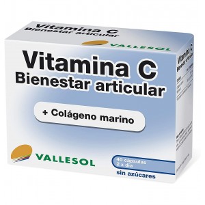 Vallesol Vitamin C Joint Wellness (40 капсул)