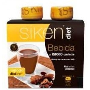Siken Диетический какао-напиток с молоком (2 бутылки по 235 мл)