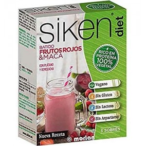 Растительный протеиновый коктейль Sikendiet - Красные ягоды и Мака (5 пакетиков)