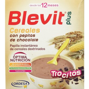 Blevit Plus Злаки и шоколадные чипсы (1 упаковка 600 г)