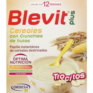Blevit Plus Злаки и фруктовые хрустяшки (1 упаковка 600 г)