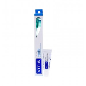 Зубная щетка для взрослых - Vitis (средняя)