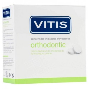 Ортодонтические шипучие таблетки Витис - очистка зубных протезов (32 таблетки)