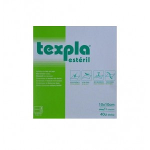 Texpla - стерильный бинт (8 пакетиков по 5 штук размером 10 см X 10 см)