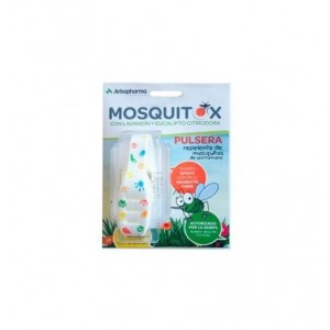 Mosquitox Браслет отпугиватель комаров детский (2 таблетки)