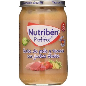 Nutriben Recetas Tradicionales - Тушеная курица и говядина с зеленой фасолью. - Альтер