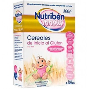 Nutriben Innova Cereals Злаковые хлопья с глютеном, 300 гр. - Альтер