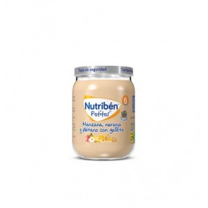 Nutriben Potitos Platano Naranja Y Galleta, 2 контейнера. -Alter