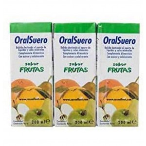 Оралсуэро (3 брикета по 200 мл со вкусом фруктов)