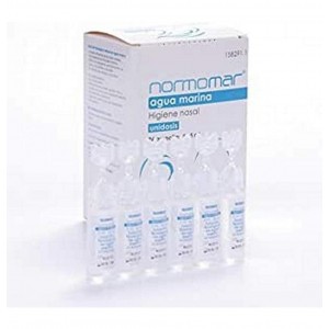 Нормомар Стерильная морская вода для очищения носа (5 мл 24 монодозы)