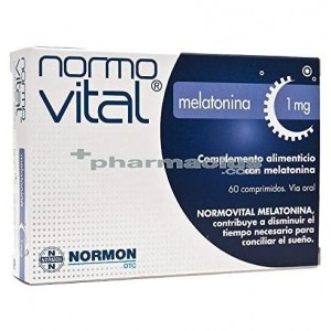 Нормовитал Мелатонин (1 мг 60 таблеток)