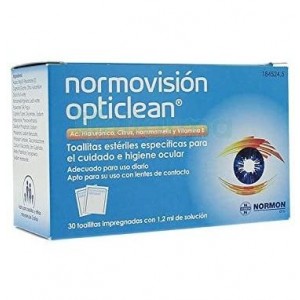 Normovision Opticlean (30 салфеток)