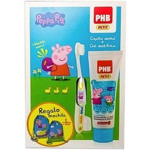 Pack Phb Petit Детская зубная паста-гель + зубная щетка (с подарком Пеппы)