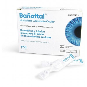 Офтальмологические капли "Баньофталь" (20 разовых доз по 0,4 мл)