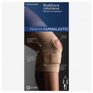 Ротационный коленный бандаж - Farmalastic Innova (1 шт. большого размера)