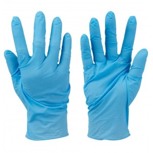 Нитриловые смотровые перчатки - Corysan Ambidextrous Non Sterile (100 шт. большого размера)