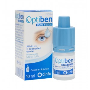 Капли для сухих глаз Оптибен (1 флакон 10 мл)
