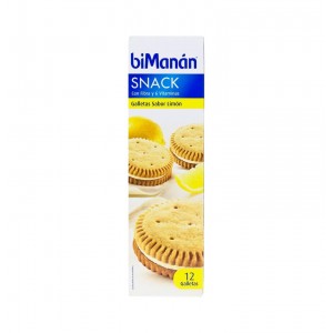 Печенье Bimanan Bekomplett Snack Biscuits (12 шт. со вкусом лимона)