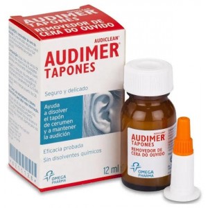 Audimer Audiclean Earplugs Solution - раствор для очистки ушей (1 бутылка 12 мл)