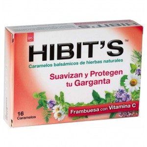 Конфеты Hibit,S (16 шт. со вкусом малины)
